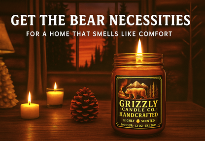 Grizzly Candles 8 oz